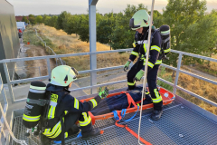 Übungen der Feuerwehr