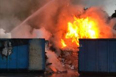 Einsatz Wertstoffsortieranlage