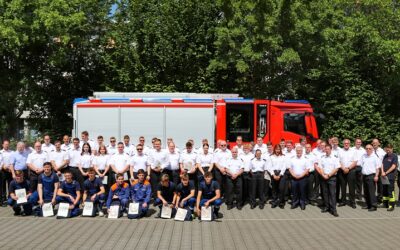 Ehrungen und Beförderungen 2022 bei den Flörsheimer Feuerwehren