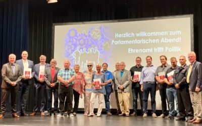 Parlamentarischer Abend: Ehrung für Partner der Feuerwehr