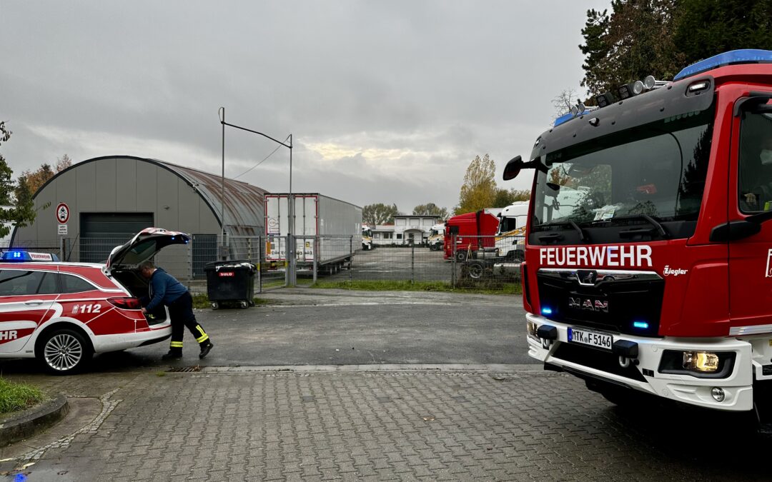 Gefahrenmeldeanlage Lagerhalle