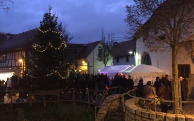 „Advent am Bach“ – beim Weilbacher Adventsmarkt 