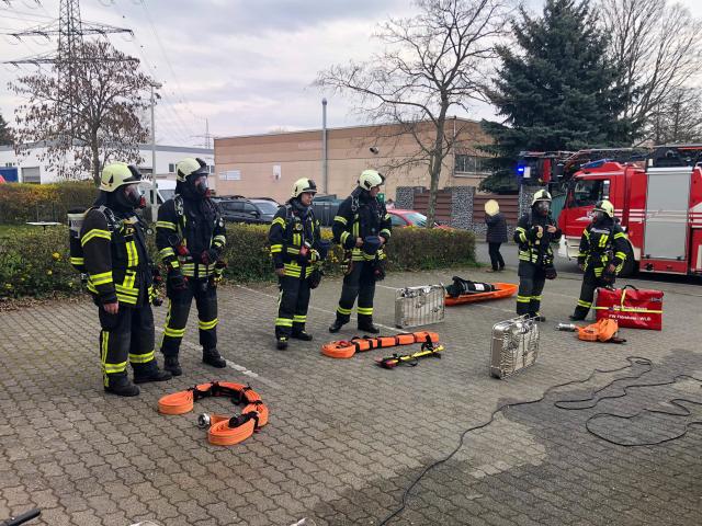 Brand im Gebäude