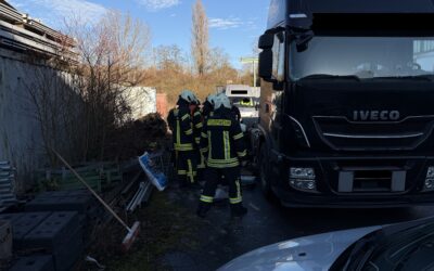 Unfall mit Gefahrstoffen/Auslaufen von Betriebsstoffen in größerer Menge