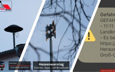Hessenweiter Warntag am 13.03. um 10:15 Uhr