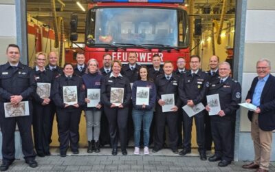 Bürgermeister Dr. Bernd Blisch ernennt neue Führung der Feuerwehren
