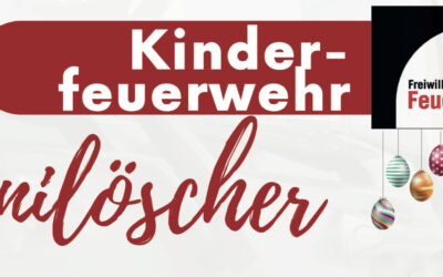 Ostereierverkauf der Kinderfeuerwehr am 19. April 2025