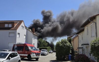 Brand im Gebäude
